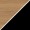 Pasadena Oak Top/Black Edge